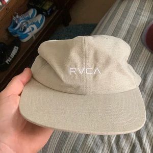 RVCA - Khaki strapback hat